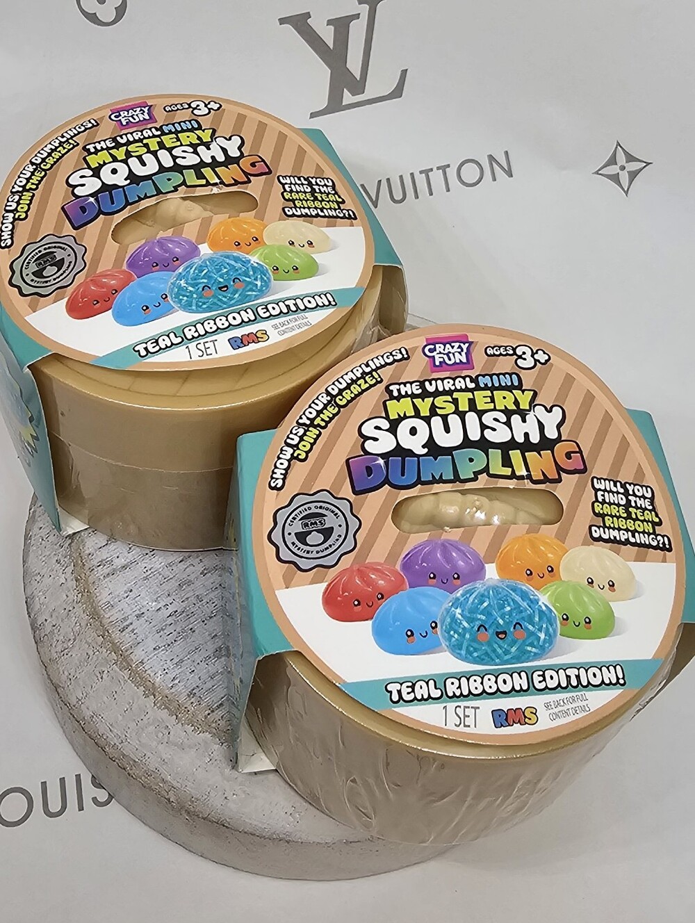 RMS Teal Ribbon Mystery Squishy Dumplings - AUTHENTIC
